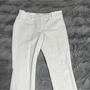 Express White Columnist Pants Size 0R